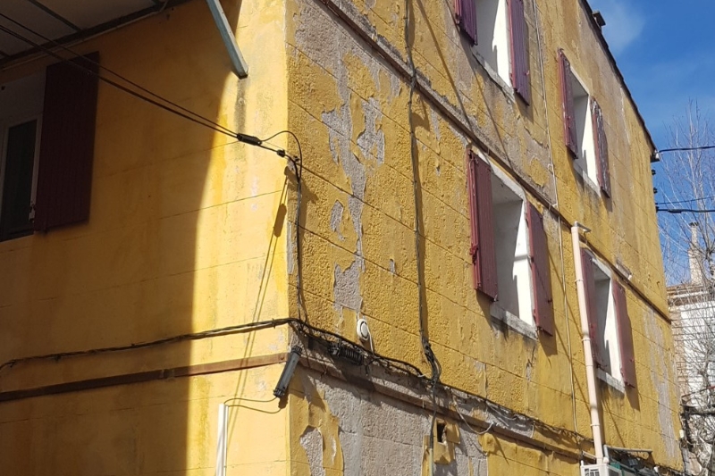 Façade Bati Ancien avant Rénovation